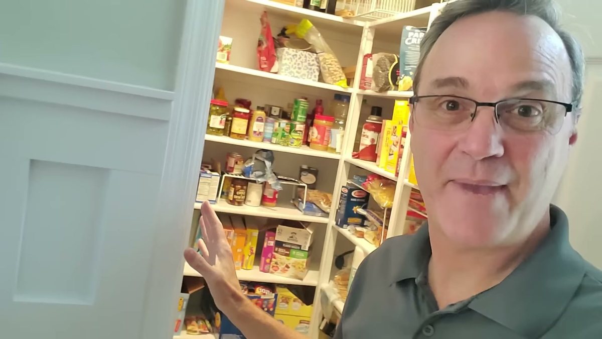 Kitchen pantry, the best place to hide a safe in your house