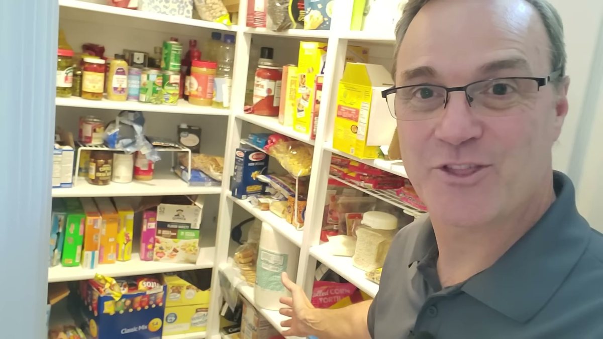 Kitchen pantry, the best place to hide a small safe
