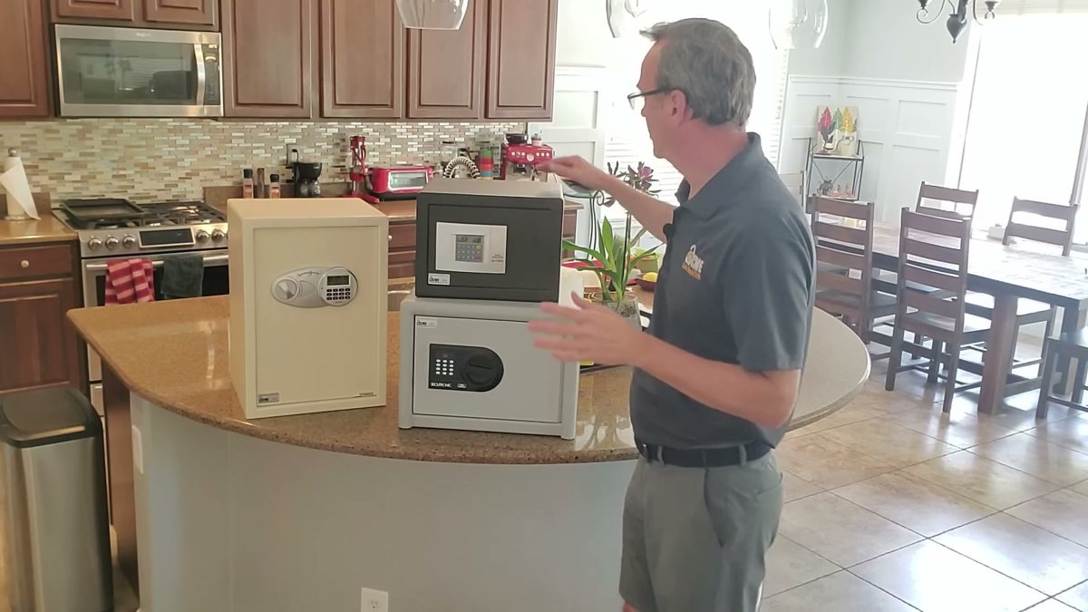 Small home safes from American Security and Burg-Wachter